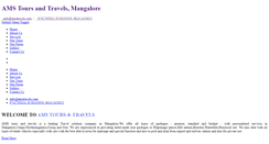 Desktop Screenshot of amstravels.com